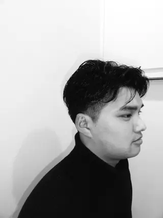 パーマ メンズ 無料カットカラー／ モデル募集💈市川春のヘアスタイル