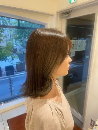 カラー 💖大人韓国ヘア💖 韓国艶カラー【銀座】のヘアスタイル