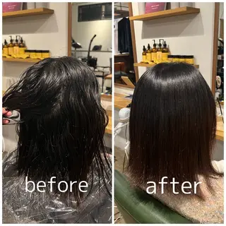 セミロング AmiLi HONOKAのヘアスタイル