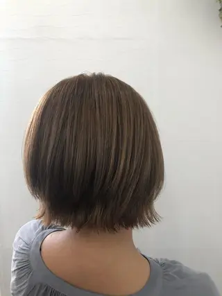 ショート カラー Mintleaf 💛MAYUKOのヘアスタイル