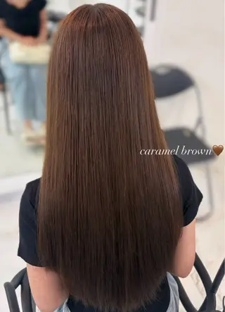 カラー 💜juna💜/高 槻/韓国風のヘアスタイル