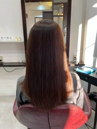 ロング 吉岡 なみのヘアスタイル
