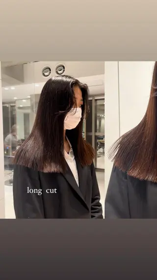 ロング ヘアアレンジ stylist ◎RUKI.のヘアスタイル