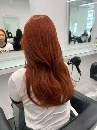 カラー ブリーチなし透明感 💗RYOTAのヘアスタイル