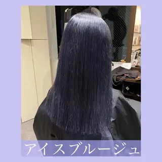 セミロング 髪質改善/shuki 韓国/代表取締役のヘアスタイル