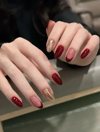 ショート 一其 サロンのネイルデザイン