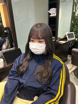 ロング カラー 坂本奈都美 🎀のヘアスタイル