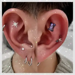 ヘアセット🎀耳つぼ 👂💎MONAMIのヘアスタイル