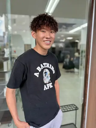 ショート パーマ メンズ メンズパーマの達人 / タカシマダイスケのヘアスタイル