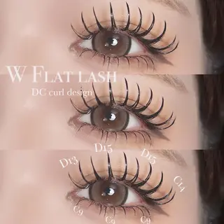 マツエク・マツパ ＲＥＢＥＳＴ 心斎橋店のマツエク・マツパデザイン