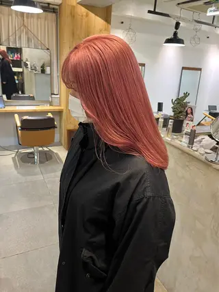 ミディアム オリーブ/縮毛♡ Natsuno🩰のヘアスタイル