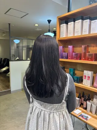 セミロング カラー sion nozomi🎀のヘアスタイル