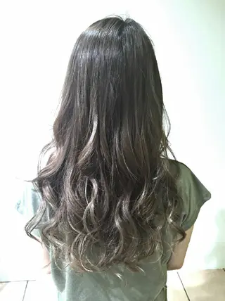 セミロング ミディアム ロング カラー ヘアアレンジ 【髪質改善美容師】t occa茨木篠原健太のヘアスタイル