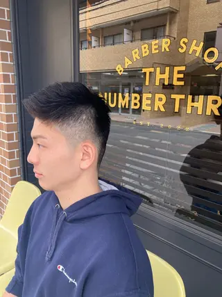 ショート メンズパーマ メンズカットYUKIのヘアスタイル