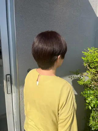 カラー 坂下 かのんのヘアスタイル