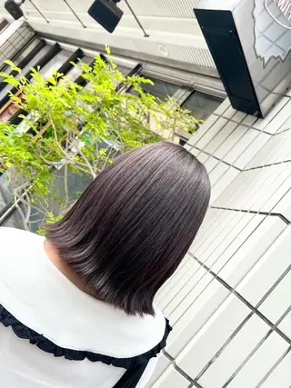 カラー 茅ヶ崎/ハイライト/ ハイトーン/関口実華のヘアスタイル