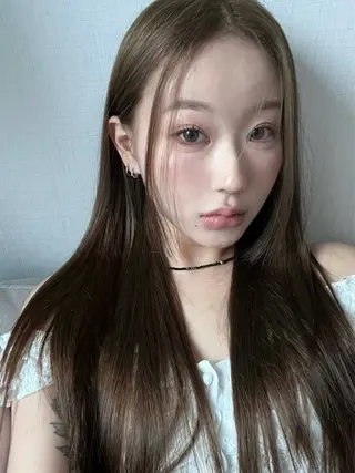 ロング カラー emu    head spa & treatment所属・髙塚碧🇰🇷 韓国ヘア🎗️のヘアスタイル