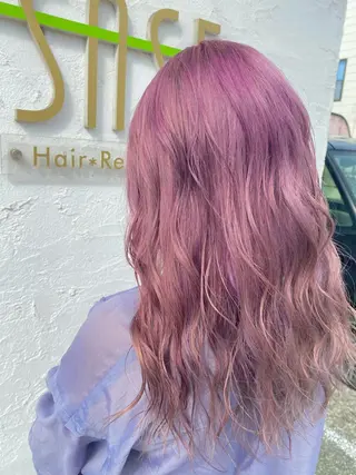 ロング カラー ヘアアレンジ Design Color🐰アユミのヘアスタイル