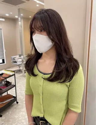 ミディアム YUKI / レイヤーカット🤍のヘアスタイル