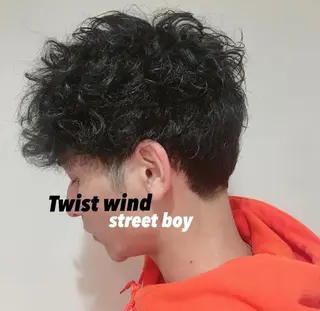 ショート メンズ ウルフカット／吉村 桃子のヘアスタイル