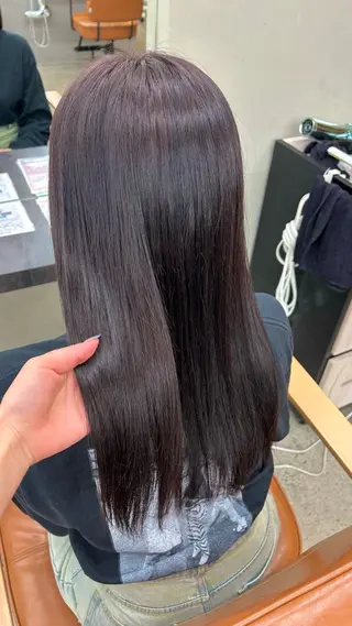 ミディアム カラー 🎀asumi/艶カ ラー/暖色ミディアムのヘアスタイル