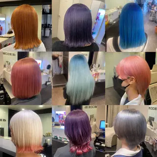 セミロング カラー 【カラー指名No 1✨】HIBIKIのヘアスタイル