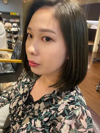 ミディアム カラー 髪質進化系へ 💇‍♀️Yasuのヘアスタイル