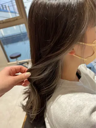 カラー 松本 羅華のヘアスタイル