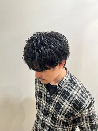 パーマ メンズ きむら なみか🪐のヘアスタイル