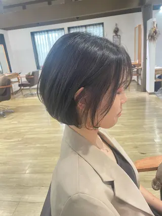 ショート カラー 木村 真知子のヘアスタイル