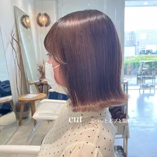 ミディアム 峯崎 葵のヘアスタイル