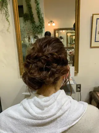 ヘアアレンジ オブヘア鷺沼所属・立石 タテイシのヘアスタイル