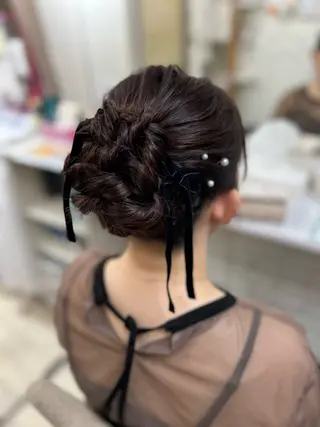 ヘアアレンジ へアセット/心斎橋 支持率No.1✨🌈のヘアスタイル