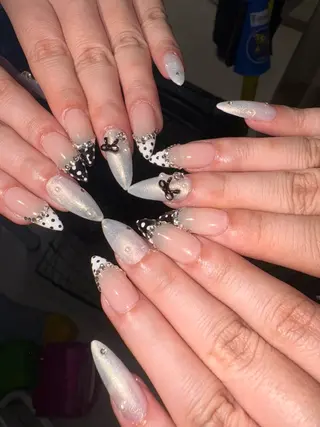 ネイル 33nail✴️栄 スミレ❇️Gel-xのネイルデザイン