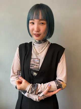 ショート 美髪・シールエクステ ホソタニリョウコのヘアスタイル