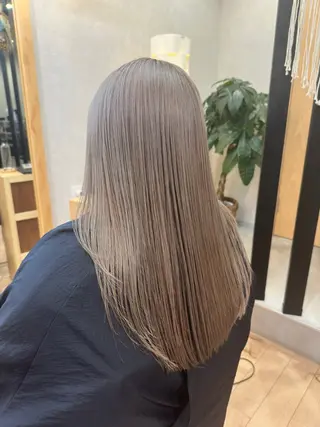 セミロング カラー broocH福岡所属・broocH 清水 駿【デザインカラー】のヘアスタイル