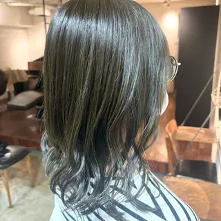 ミディアム カラー ⌇🌹透明感カラー 🌹ᴍᴇɢᴜᴍɪ ⌇のヘアスタイル