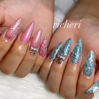 ミディアム ネイル richeri beautyのネイルデザイン