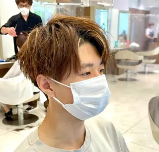 カラー メンズ 【メンズ特化】 池田大成✂︎のヘアスタイル