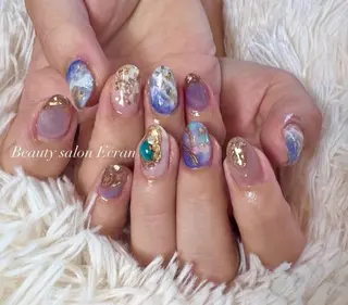 ネイル えくにゃん所属・AMAGASAKI LISAのネイルデザイン