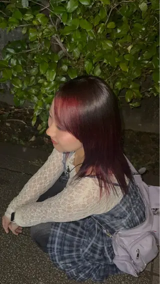 カラー レイヤー✂️ ハイトーン💖モテ髪のヘアスタイル