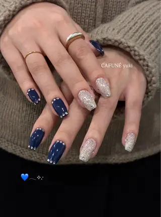 ネイル CAFUNÉ tokyo所属・☾ ໋CAFUNE yuki︎︎𓂃⟡のネイルデザイン