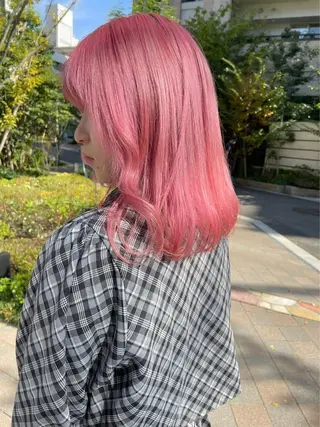 カラー newi梅田🫧韓国 ヘア🫧sakiのヘアスタイル