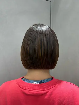 ミディアム ONYX 表参道所属・ショート/ボブ/似 合わせ/顔周りカットのヘアスタイル