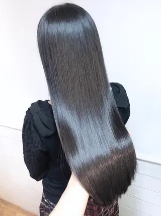 ロング カラー 髪質改善くすみカラー 🍀/石川大輔のヘアスタイル