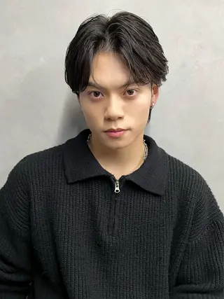 ショート パーマ メンズ 新井　翼/銀座 メンズお任せくださいのヘアスタイル