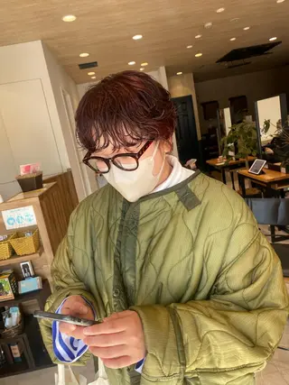 ショート カラー パーマ パーマ指名No1 /namiのヘアスタイル