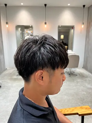 メンズ miu🌝 ハイライト/一宮のヘアスタイル