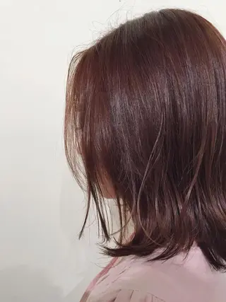 ミディアム 高浜 夕海のヘアスタイル