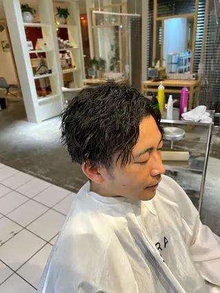 ショート パーマ レイヤー/髪質改善 DAISUKEのヘアスタイル